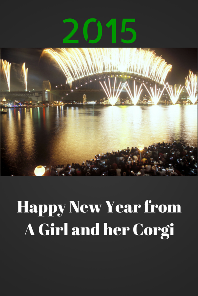Happy 2015 from A Girl and her Corgi